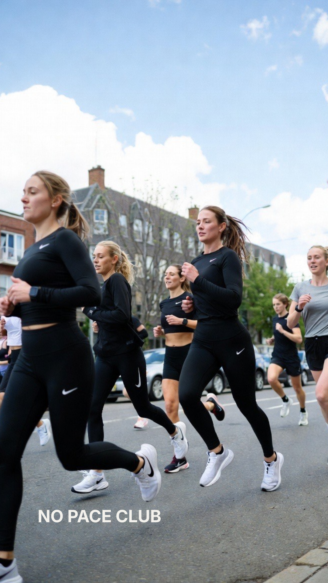 no pace club tribez on swiz for all the runners